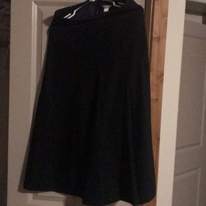 Christopher & Banks long black skirt